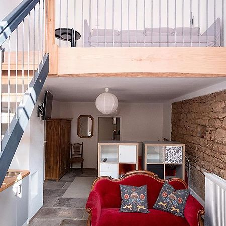 Moderne Wohnung Mit Studio In Bauernhausscheune Am See Biersdorf Exteriör bild